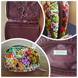 NWT Vera Bradley Essential Hanging Travel Organizer - Evening Garden